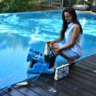 Maytronics Dolphin F60 automata vízalatti medence porszívó robot